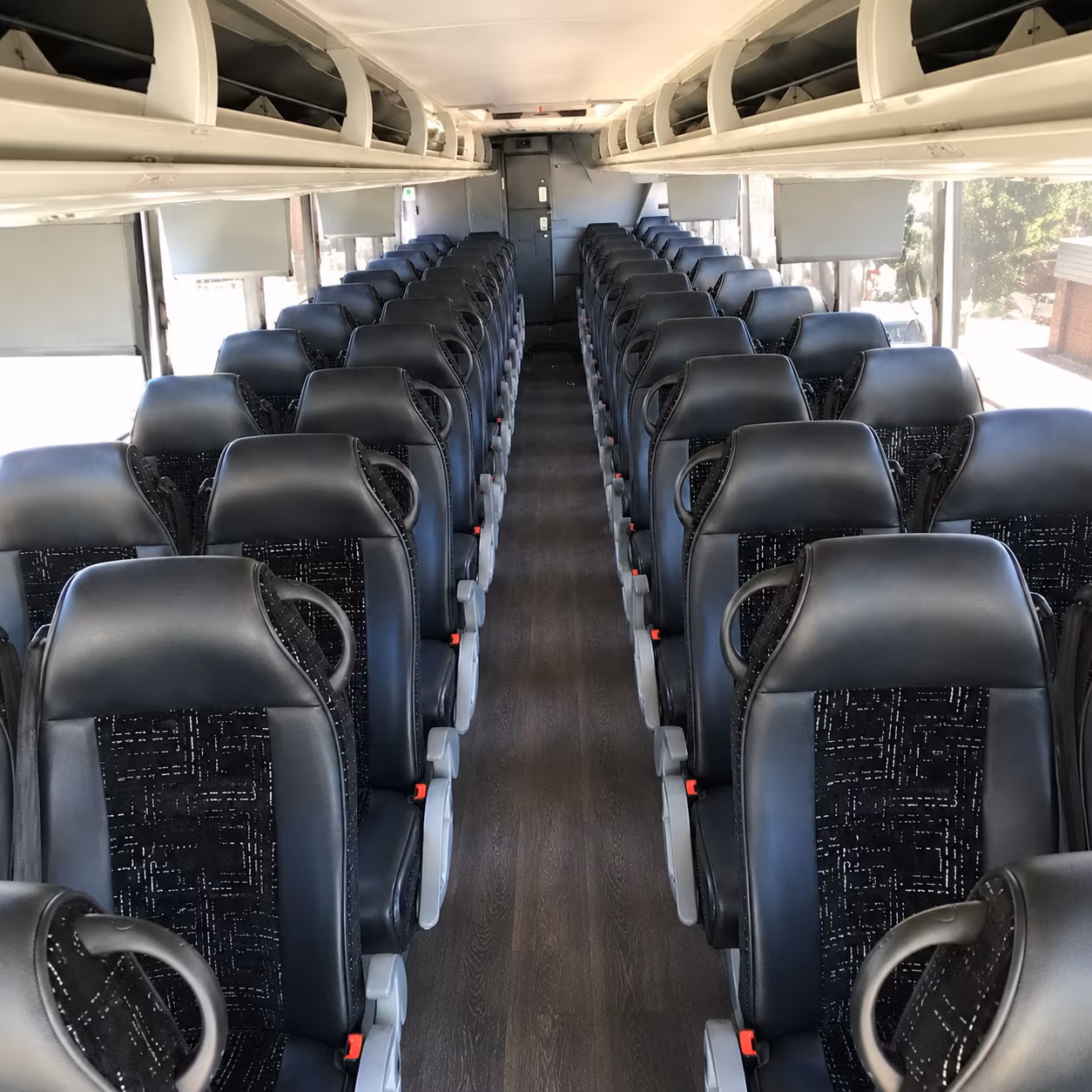 kirkland charter bus inside