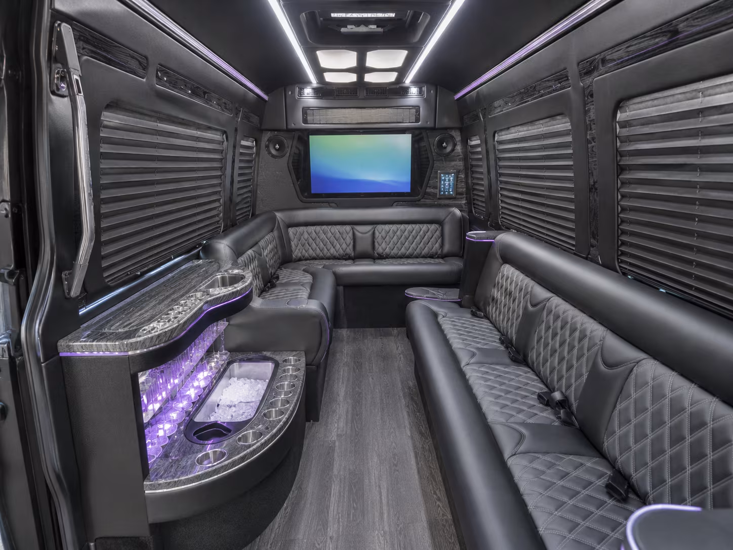 kirkland party bus interior